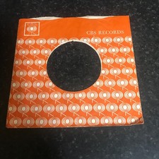 One 7"   CBS Records  -  Original Record  Sleeve -  1968-69 -  1.26
