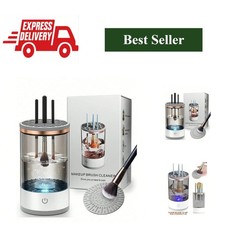 Electric Makeup Brush Cleaner Machine Spinner Dryer USB Fast Cleaning Tool