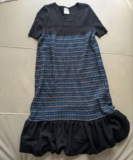 Red Valentino Plaid Knit Dress