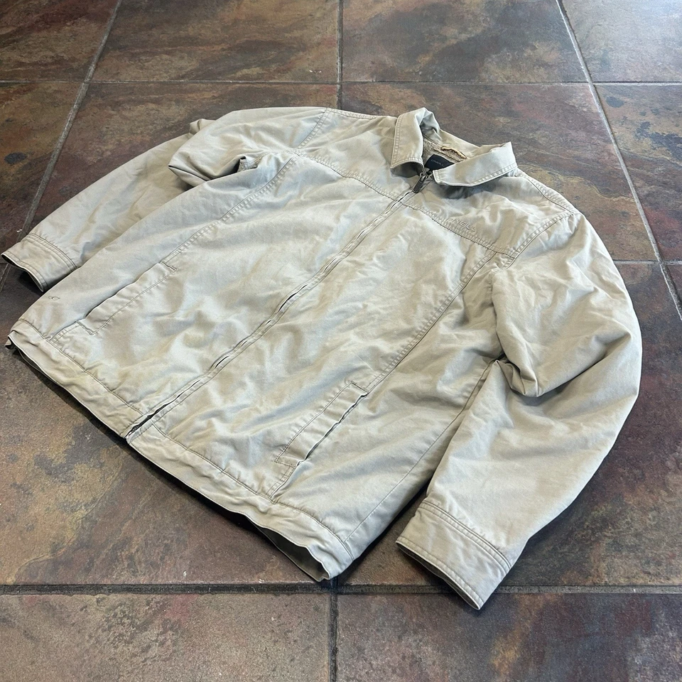 Chaqueta de Surf O’Neill Rara De Colección Tostada Forrada de Piel con Cremallera Para Hombre Talla XL Foto 3 de 4