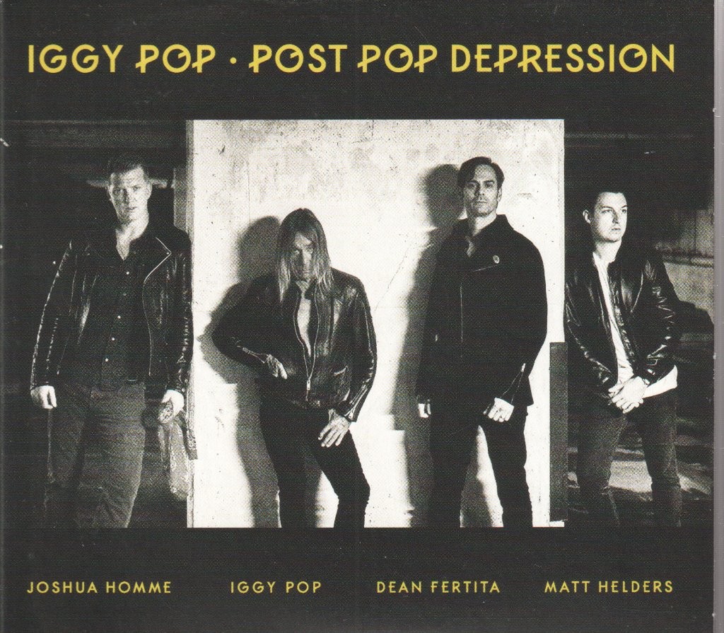 Iggy Pop Post Pop Depression CD Europe Rekords Rekords 2016 in gatefold card