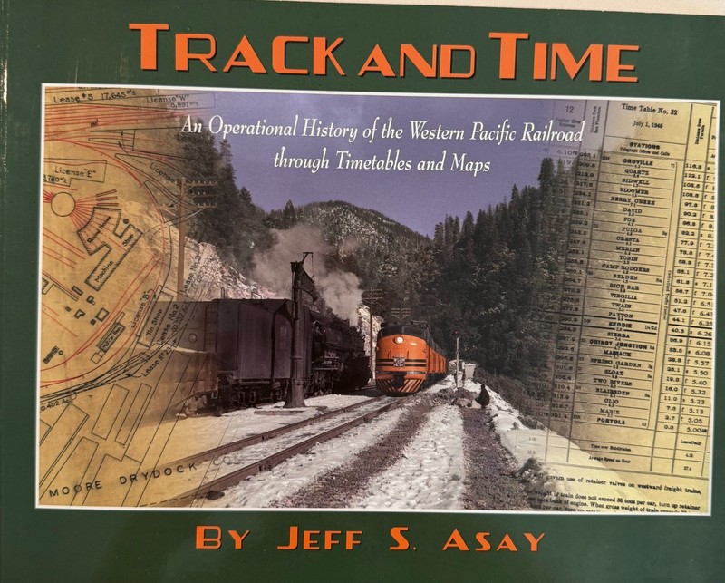 Western Pacific Track and Time ETT PTT Maps by Jeff S. Asay