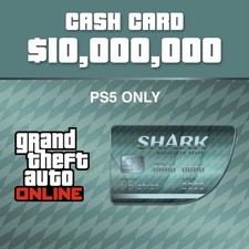 Carta GTA Megalodon Shark $10.000.000 - PS5 solo online