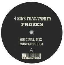 4 Sins Feat. Vanity - Frozen - Italian 12"  Vinyl - 2005 - Oxyd Records