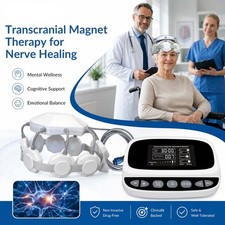 Transcranial Magnetic rTMS Brain Therapy Device for Depression Insomnia Migraine