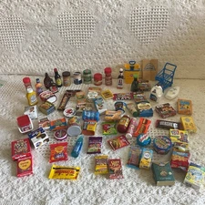 Zuru Mini Brands HUGE 71 Piece Assorted Mini Food Brands Grocery Baskets Bag