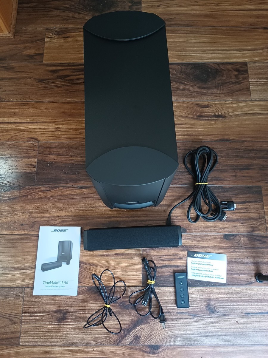 BOSE CineMate 10 Home Theater Speaker System With Remote Control