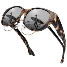 Polarized Fit Over Sunglasses for Women - UV400 Protection, Stylish Comfortabl