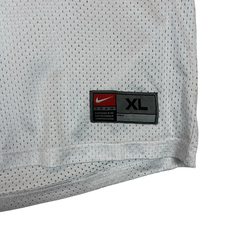 Vintage Nike Charlie Batch Detroit Lions Football Jersey White #10 NFL Mens XL - Image 4 of 4