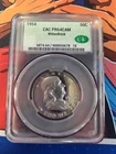 1954 Franklin Half Dollar CAC PR-67 CAM; Haze-free!