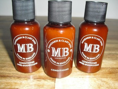 3 Flaschen Conditioner Molton Brown 1973 Mandarin & Clary Sage 3x 30 ml= 90 ml