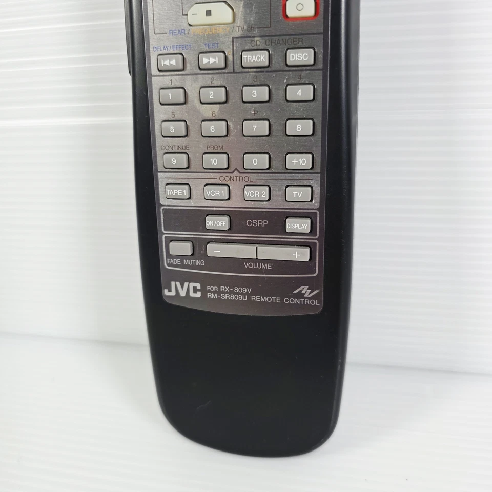 JVC Remote RX-809V RM-SR809U RMSR809U RX809VTN - Tested  - Image 2 of 4