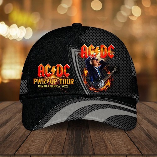 AC.DC Style Classic Rock Cap – Cool Adjustable Fan Tribute Hat | eBay