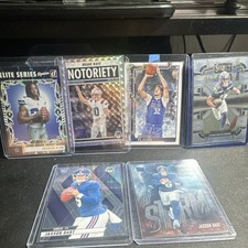 Jaydon Blue Rc, Drake Maye Notoriety,cooper Flag,JSN Rookie Card,jaxson Dart Rc