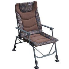 AGEM Angelstuhl XL Faltbar 150kg Karpfenstuhl mit Armlehnen Camping stuhl Angler