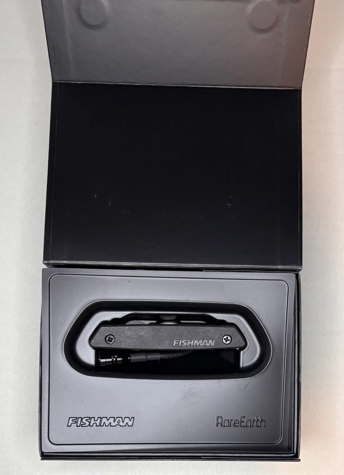 Pastilla acústica Fishman Rare Earth Blend Active Soundhole - Caja abierta Foto 3 de 4