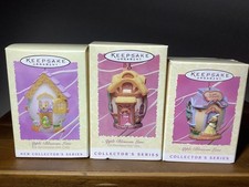 Hallmark Easter Spring Apple Blossom Lane Series Ornament Lot
