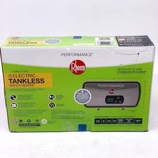 Rheem RETEX-04T Performance 3.5kw Indoor Electric Tankless Water Heater 0.68 GPM