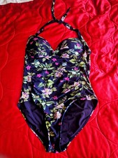 Joules Ladie's Floral Swimming Costume Size 16