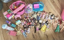 Large Barbie Doll Bundle Dolls, Playsets, Clothing, And More