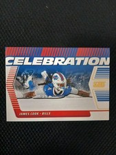 2025 Score Football James Cook #C-JCO Celebration Buffalo Bills