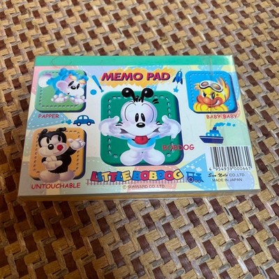 [New/unused] ''LITTLE BOBROS'' memo pad set of 2