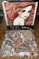 Cardinal 500 Pc. Jigsaw Puzzle Disney Ariel 11"x 14" Little Mermaid NEW SEALED