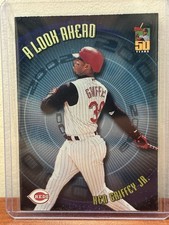 2001 Topps A Look Ahead Ken Griffey Jr #LA5 Cincinnati Reds Insert