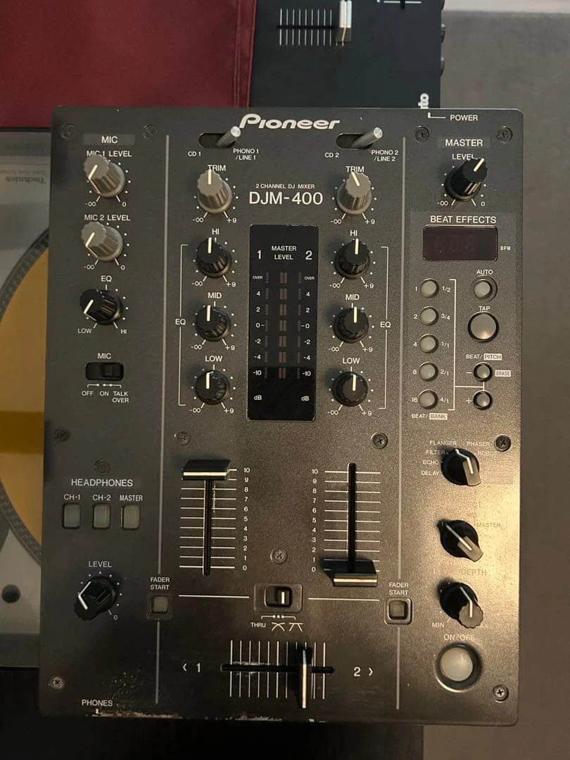 Pioneer DJM-400 & CDJ-400×2セット スピーカー付き cdj400×2 djm400