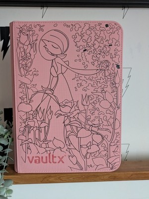 Vault X 9 Pocket eXo-Tec Zip Binder Folder - Pink Pokémon Gardevoir