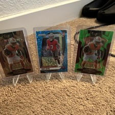 Panini Bucky Irving Tampa Bay Buccaneers 2025 Select/Prizm Rookie 3-Card Lot