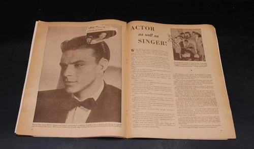 Marcy McGuire Signed Page 1945 Frank Sinatra Story In Pictures ZJ24046