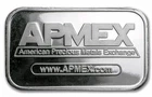 APMEX 1-Troy oz .999 Fine Silver Bar Bullion New Inclosed In Case