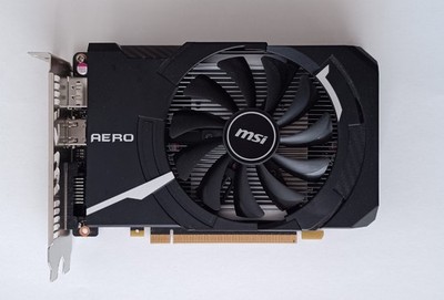 Nvidia GeForce GTX 1050 Ti MSI AERO ITX 4G Grafikkarte, 4GB VRAM, ITX-Format