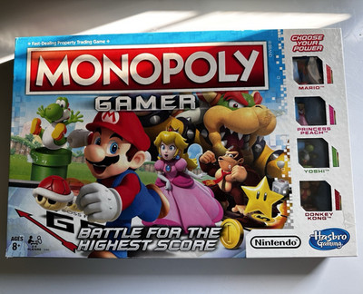 Hasbro Gaming Monopoly Gamer Video Game Board Game Character Tokens 2-4 8+