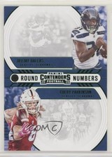 2020 Panini Contenders Round Numbers Emerald Colby Parkinson DeeJay Dallas lu0
