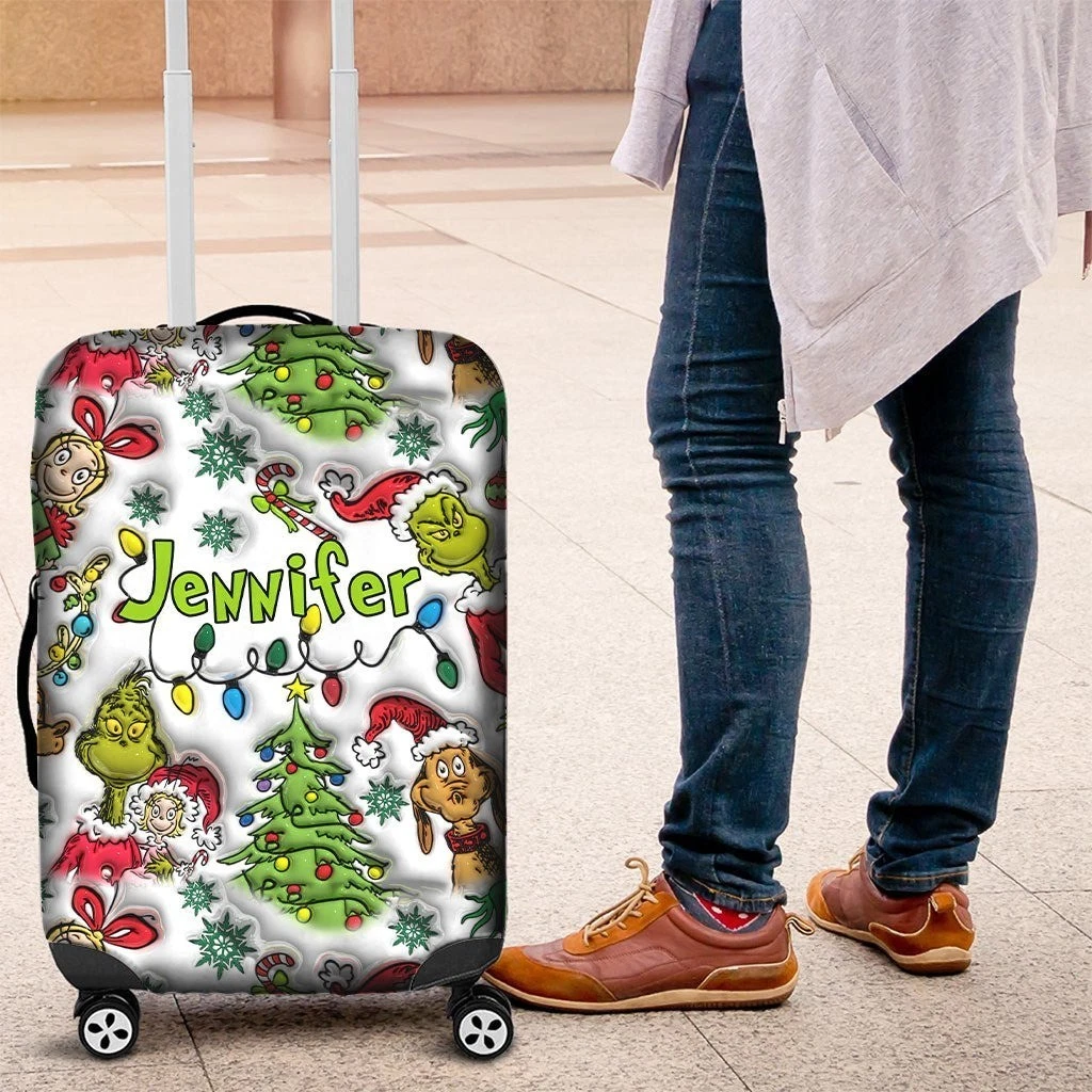 Personalized funny character Mischief Luggage Cover