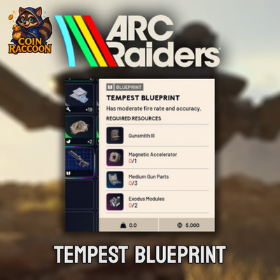 ARC Raiders   TEMPEST BLUEPRINT   Schnell und Sicher   Günstig  