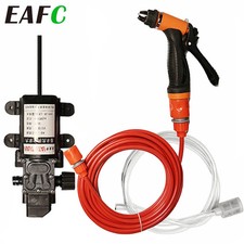 High Pressure Portable Car Washer Water Gun Spray Pump 12V Jet Wash Cleaner Kit