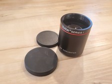 Vivitar Series 1 2X Converter Telephoto Lens Attachment Black With Caps