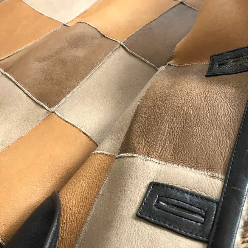 Marni Patchwork Fur & Shearling Jacket - Size 48 - image 4