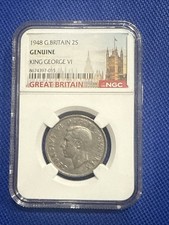 1948 Great Britain 2S Coin NCG Certified Genuine King George VI