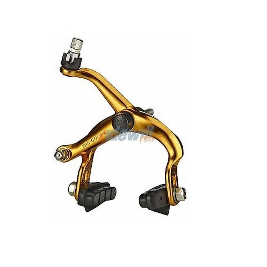 Freno trasero aluminio 45/57 mm oro DIA-COMPE frenos bicicleta