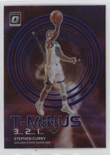 2022-23 Panini Donruss Optic T-Minus 3 2 1 Purple Prizm Stephen Curry #10 9sm