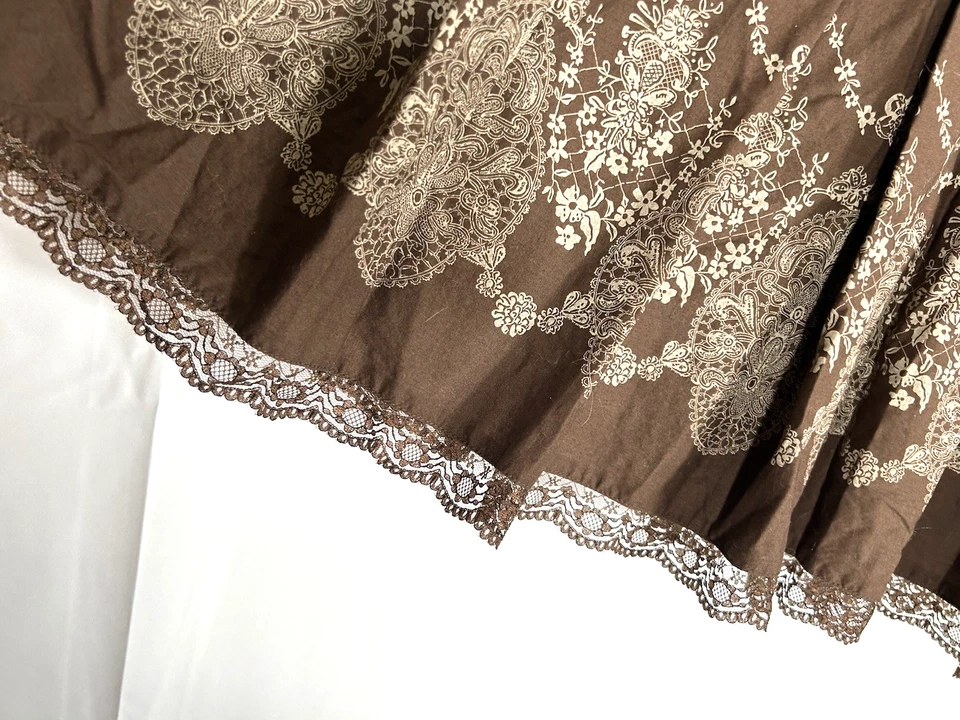 Falda de Algodón Apt9 Vintage Talla 20W Boho Y2K Bosque Hada Grunge Coqueta Casa de Campo Foto 3 de 4