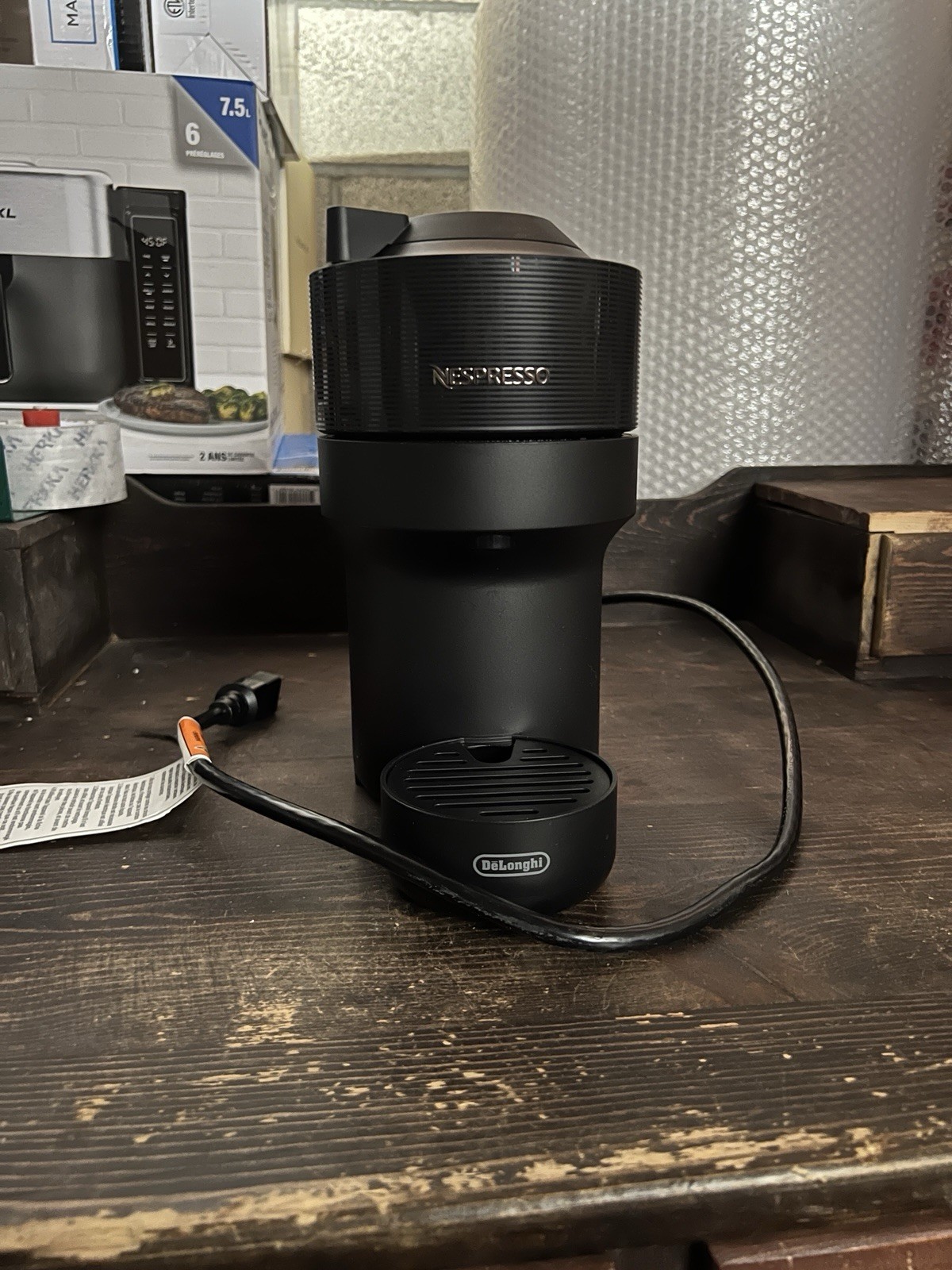 And Espresso Machine Black