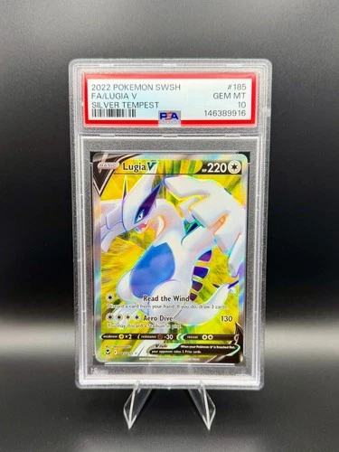 Lugia V 185/195 Sword & Shield: Silver Tempest PSA 10 - Gem Mint Pokemon