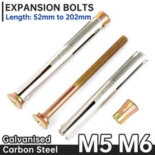 Countersunk Head Cross Sleeve Anchor Expansion Bolts Zinc-Plated Carbon Steel
