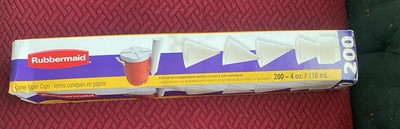 Rubbermaid Cone Paper Cups 7oz 200 Pieces New in Box Refill Water Drink Job Site