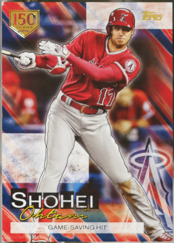 2019 Topps Update - Shohei Ohtani Highlights 150th #SO-9 Shohei Ohtani /150 EX